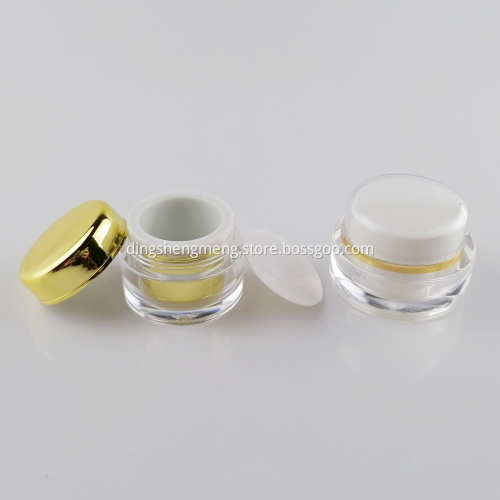 Skin Care Cosmetic Cream Jar 5g Acrylic Packaging